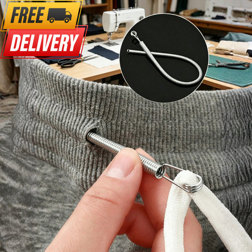 Drawstring threader elastic - drawstring,