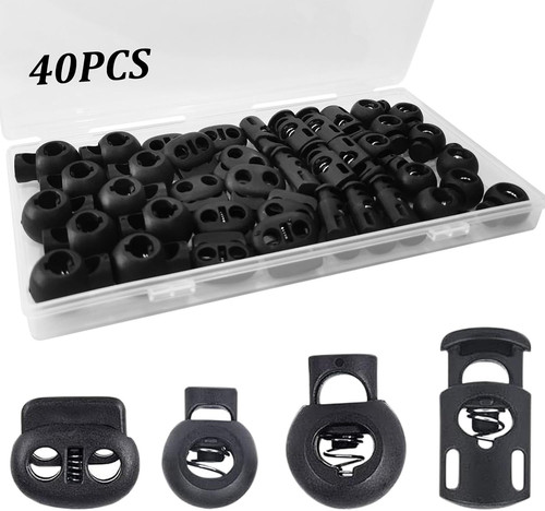 40pcs cord lock plastic - lock,,